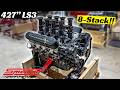 8-STACK 427" LS3 ENGINE DYNO TESTING!! - (sounds insane)