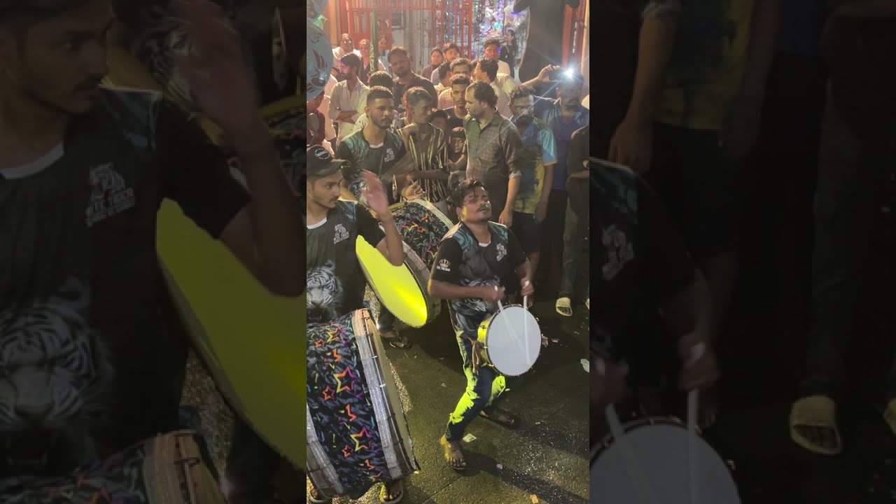 WHITE tiger Mumbai dhol power best salami 💥