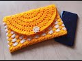 Crochet handmade purse  || Crochet Clutch tutorial || কুশি কাটার হাত ব্যাগ #1