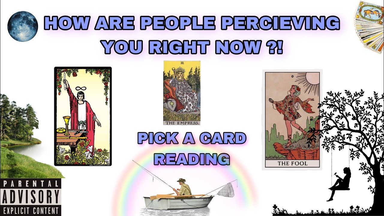 (PICK A CARD) HOW ARE PEOPLE PERCEIVING YOU RIGHT NOW ?!