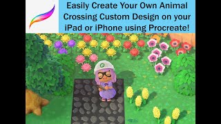 Making an Animal Crossing Custom Design  on your iPad or iPhone using Procreate screenshot 4