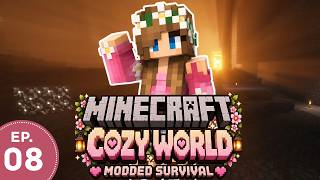I Got Hopelessly Lost in a Huge Cave | Cozy Minecraft Survival Ep. 8