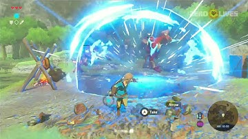 The Legend of Zelda: Breath of the Wild - Cryonis and Magnesis rune gameplay