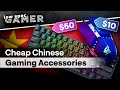 Testing Cheapo Gaming Accessories. Worth it? | Royal Kludge - RGB mouse pad - Gaming Mouse