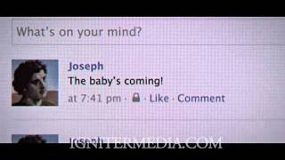 The First Christmas - as told on Facebook