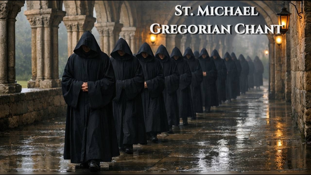 Gregorian Chant | St. Michael  (Latin) — Benedictine Monastic Choir | Protection • Strength