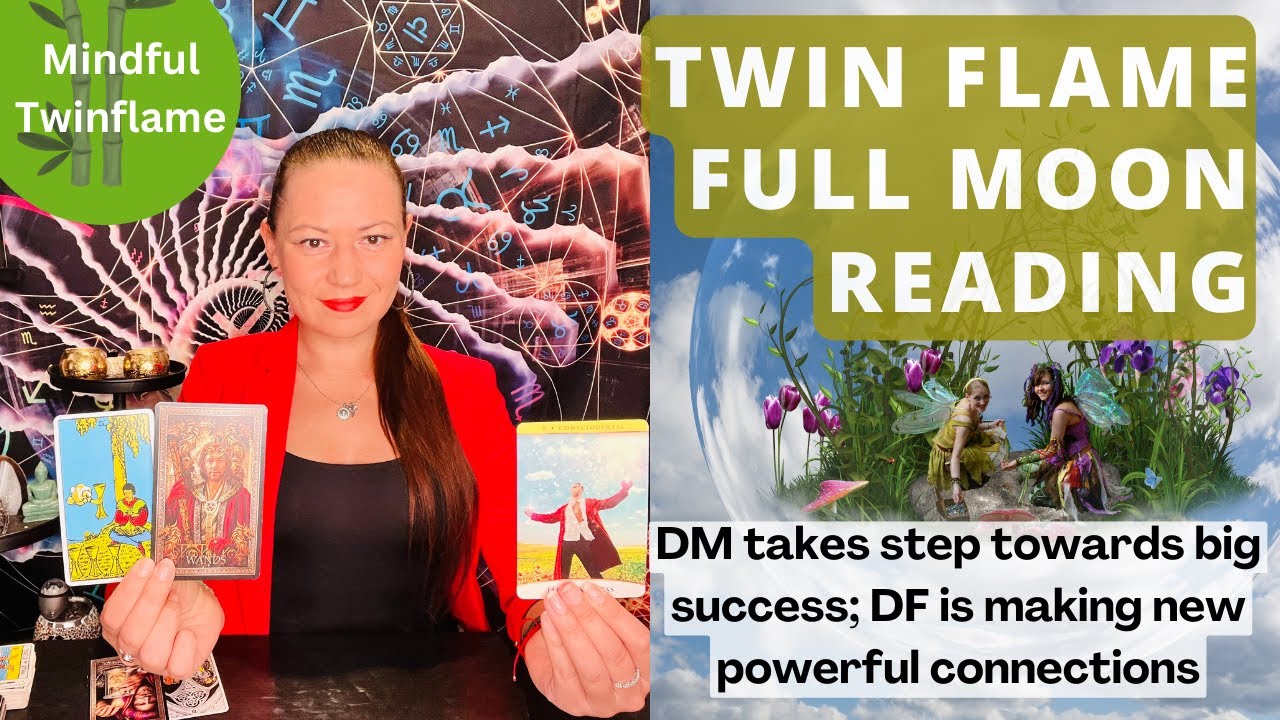 TWIN FLAME DM/DF FULL MOON UPDATE | DM takes step towards big success 💖 ...