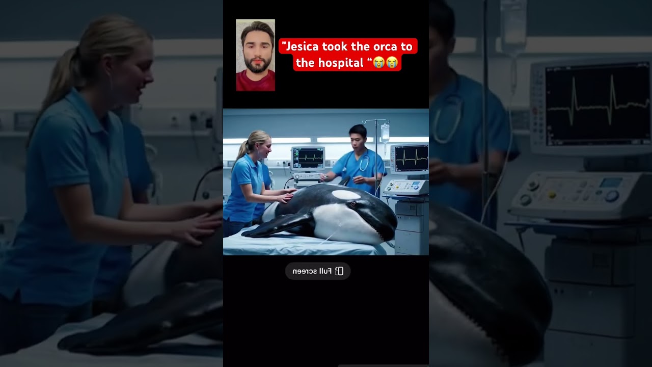 "Jesica took the orca to the hospital 