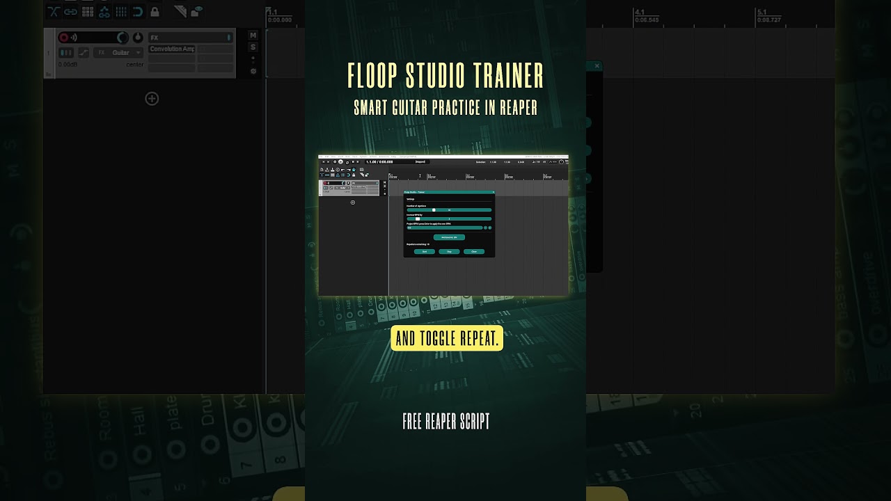 This Reaper Script Will Boost Your Guitar Practice