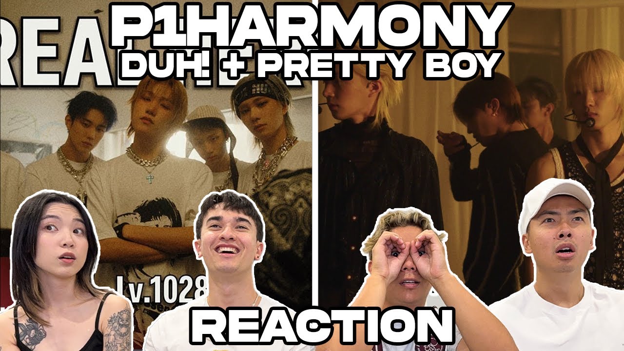 P1HARMONY DUH MV + PRETTY BOY LIVE REACTION!
