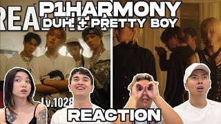 P1Harmony Duh Mv Pretty Boy Live Reaction