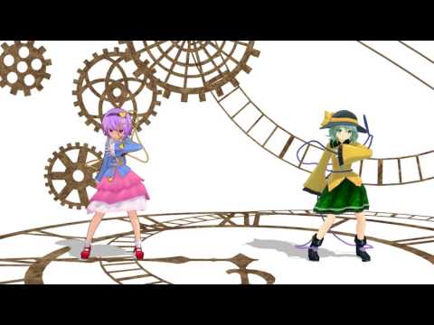 【東方MMD】　BADAPPLE!!  (古明地姉妹ver)