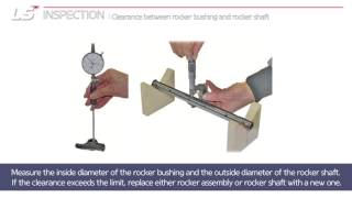6  Rocker arm & Push rod   Inspection & Disassembly & Assembly