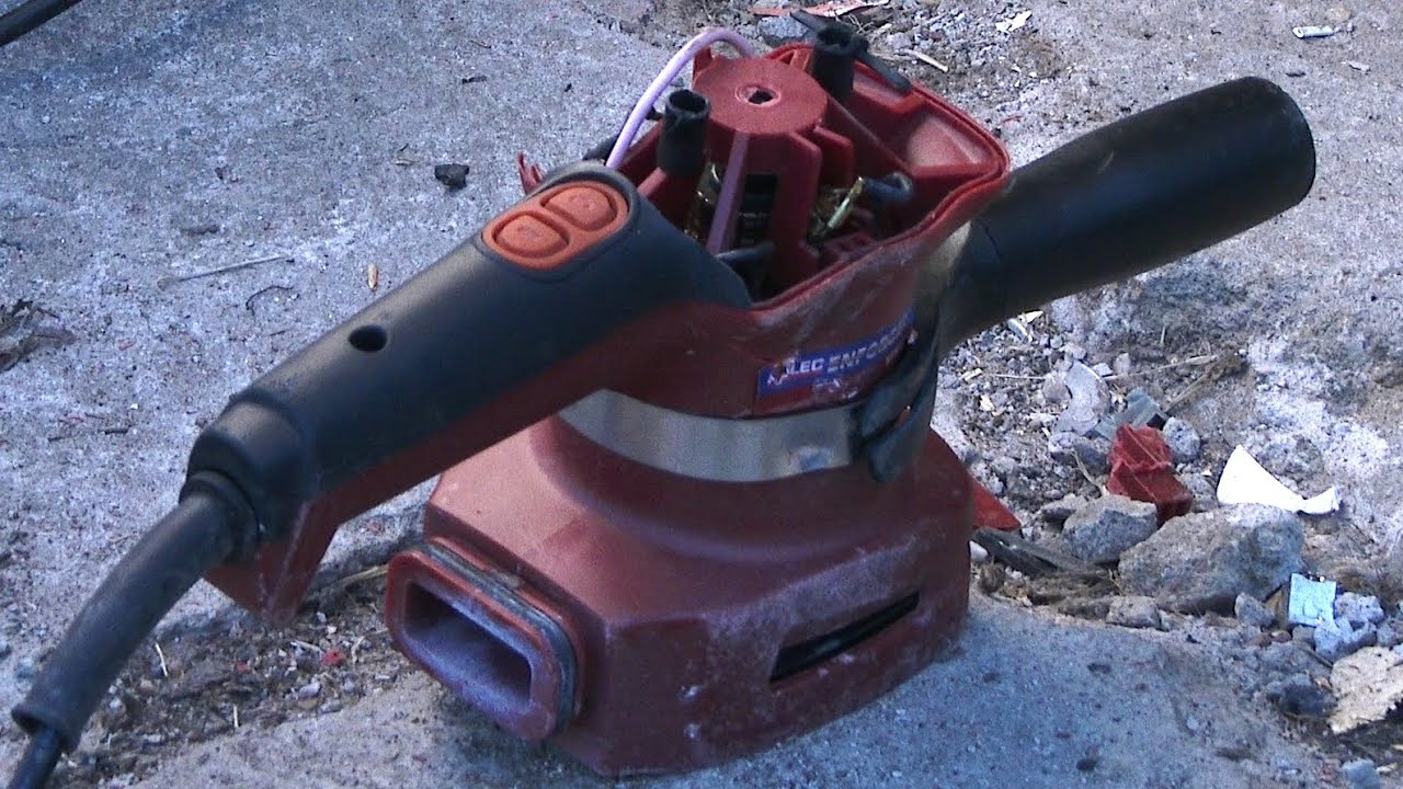 Smashing an Arlec Enforcer KF90A Sander YouTube