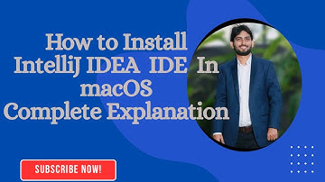 How to install IntelliJ IDEA on Mac | Install IntelliJ IDEA on macOS
