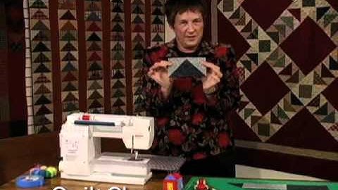 Quilting Flying Geese Directions Intro with Triangle Block Pattern