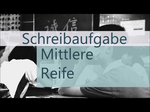Mittlerer Bildungsabschluss Bewertung schreibaufgabe