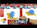 How To Draw A Snail (for young artists)