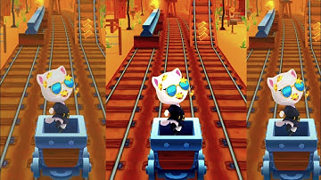 Funny Fails Moment Talking Tom Gold Run Game #150 - iOS,Android Gameplay