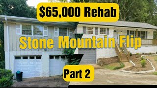 Ugly Stone Mountain House Flip 🏚 (We made a $65,000 Profit!)