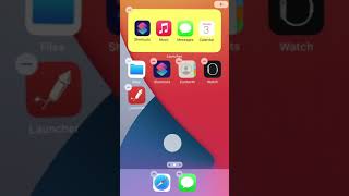 Launcher 5 Tutorial: New iOS 14 Widgets with Voiceover screenshot 5