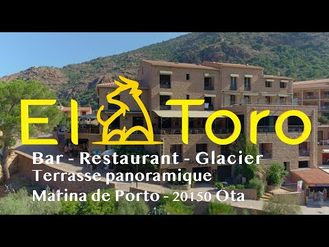 La Marina Restaurant - El Toro - Restaurant Glacier Porto Marina Ota - Corsica - Le  Clip