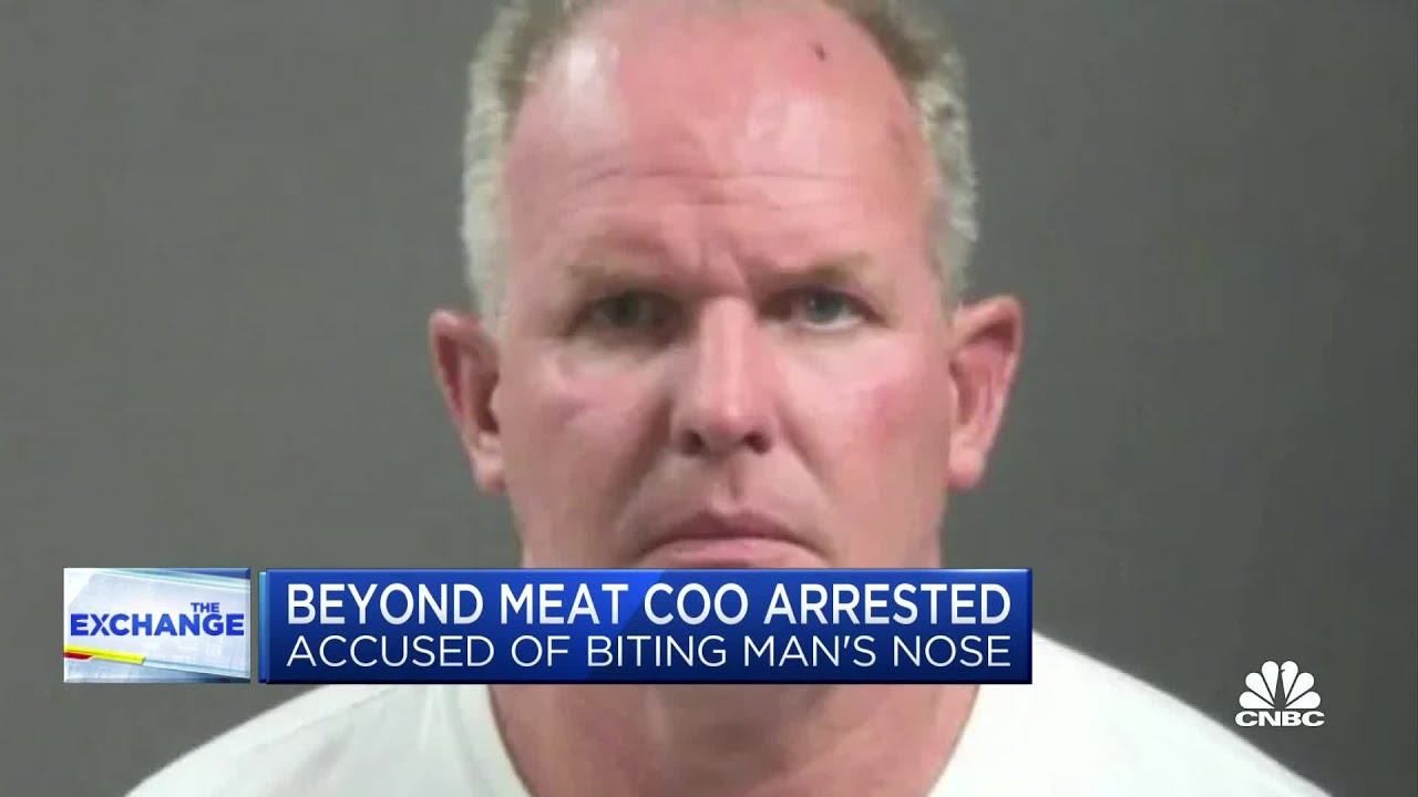 Beyond Meat stock continues to fall after COO's arrest for biting man's nose
