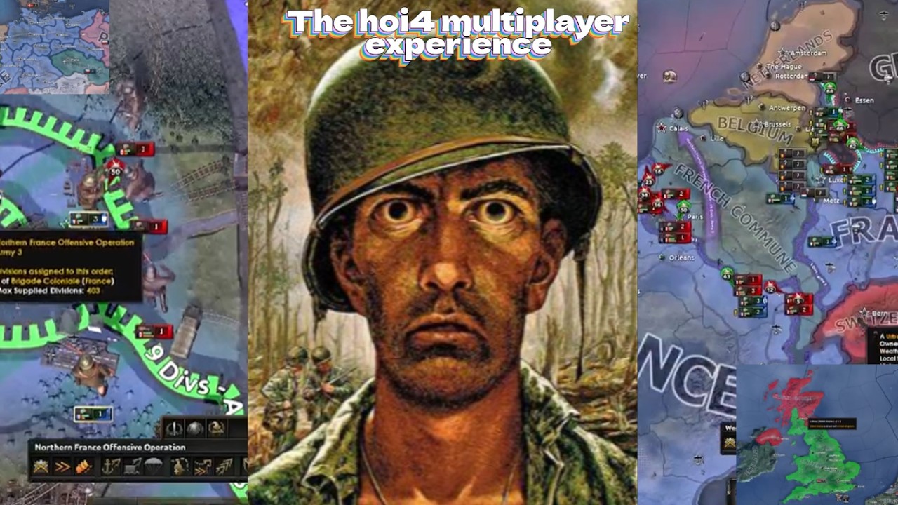 The hoi4 multiplayer experience part 1 - YouTube