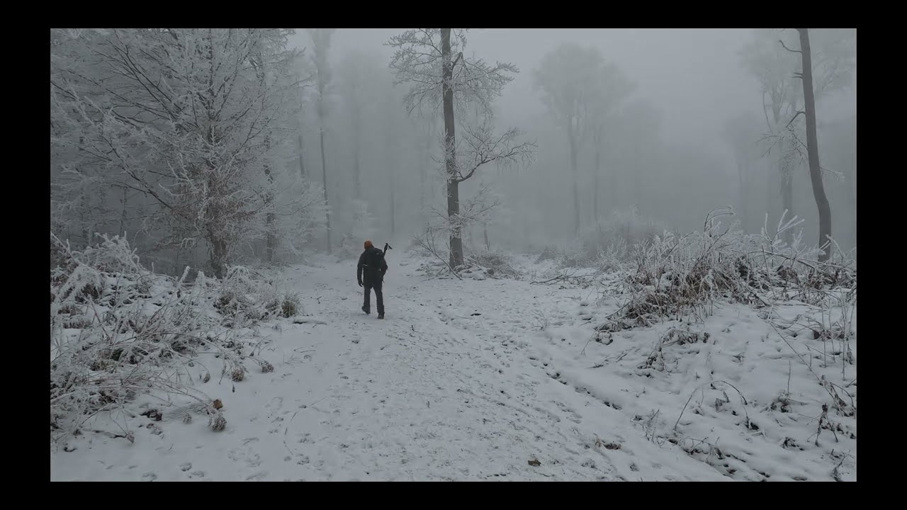 Winter Hiking Trailer: Exploring the Mystical Foggy Mountain