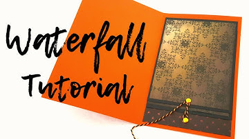 Waterfall Tutorial for Junk Journal - with Closure