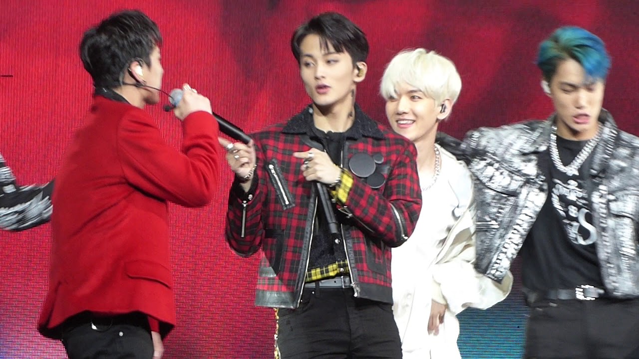 SuperM Dangerous Woman Live at Dallas/Fort Worth Concert 11.11.19 HD Fancam