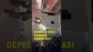 Depremden Kaçtığı Anları Kameraya Aldı... Kolombiyada Deprem