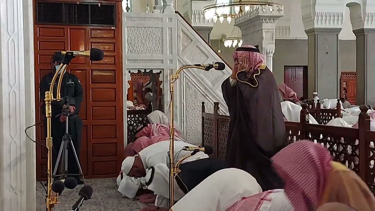 صلاة الجمعة# 9 -11- 1445هـ#  الشيخ . د أحمد الغامدي# تبليغ/ الصلاة المؤذن/ احمد بخاري