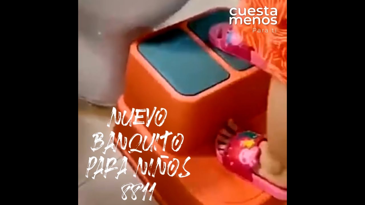 Banquito Escalón Banco De Baño Taburete Para Niño Infantil