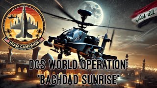 DCS World | AH-64D Apache | Night Raid on Baghdad’s Al-Salam Airbase
