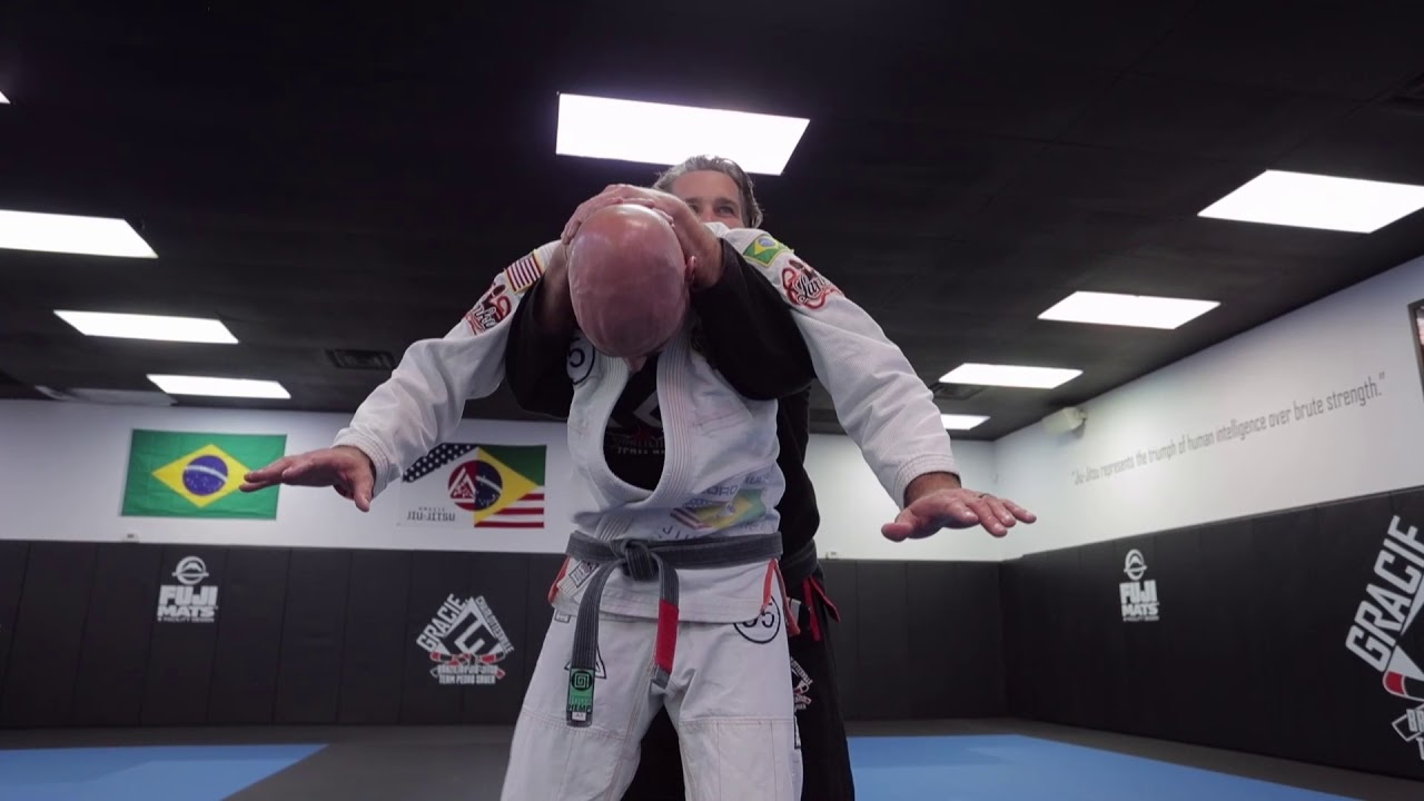Standing Full Nelson Defense by Gracie Charlottesville - YouTube