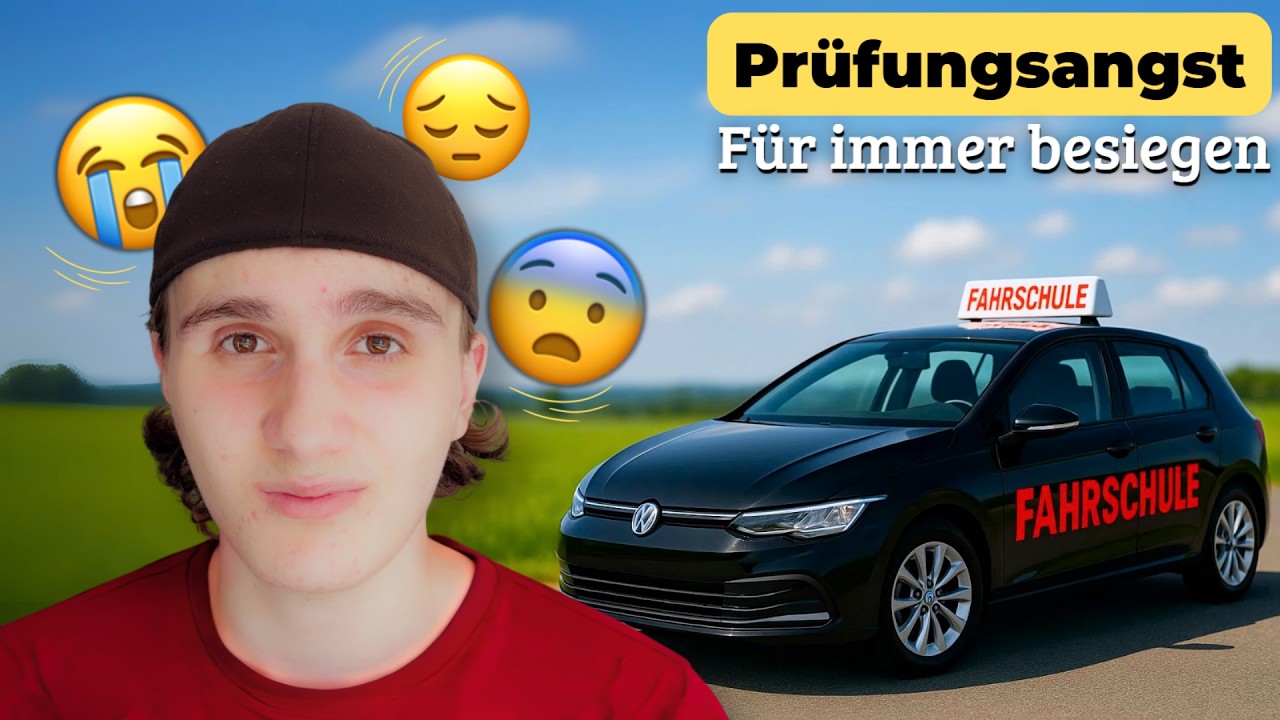 Prüfungsangst BESIEGEN! 7 Tipps für die Fahrprüfung!