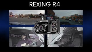 Rexing R4 4 channel 4 camera Dash Cam All Around Recording