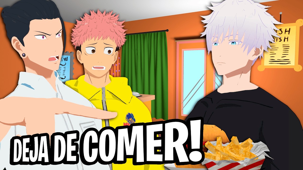 ITADORI se VUELVE MESERO en el RESTAURANTE de GOJO | Jujutsu Kaisen VR