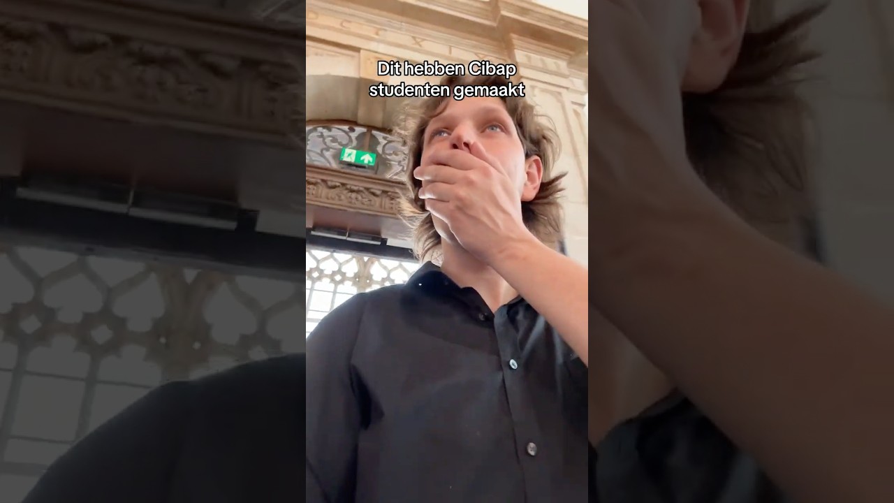 Dit hebben Cibap studenten gemaakt  🫢