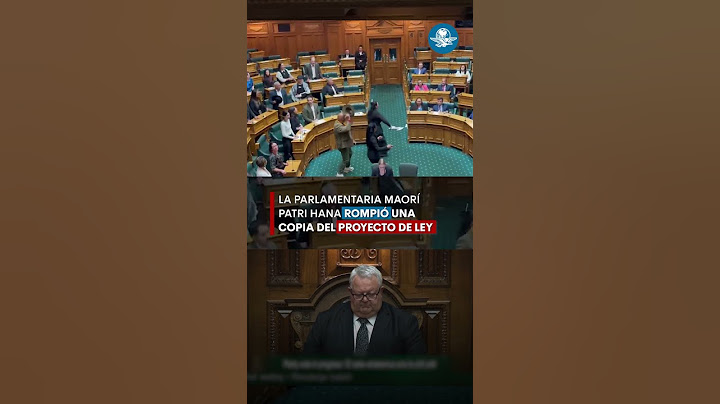 Protestan con Haka en el parlamento de Nueva Zelanda contra nueva ley indígena