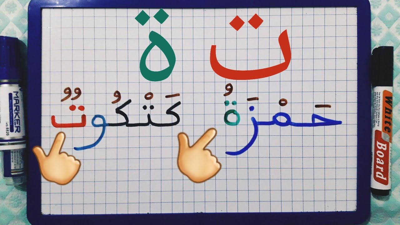 الدرس50:هيا لنتعرف متى تكتب التاء مبسوطة و مربوطة/شرح مبسط للمبتدئين ...