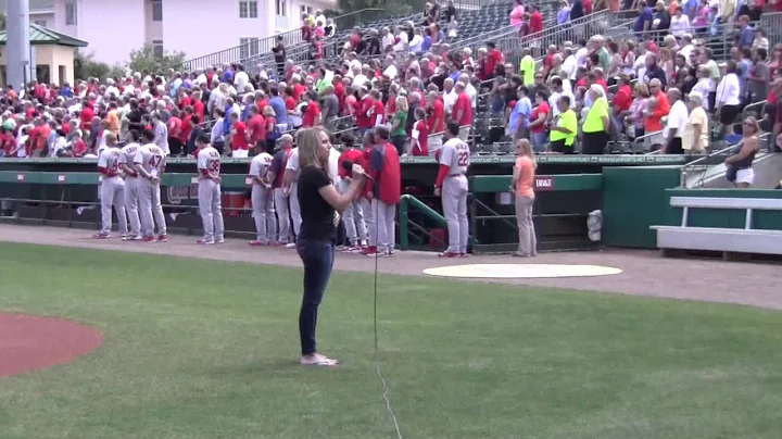 Madeline Swift - Miami Marlins National Anthem