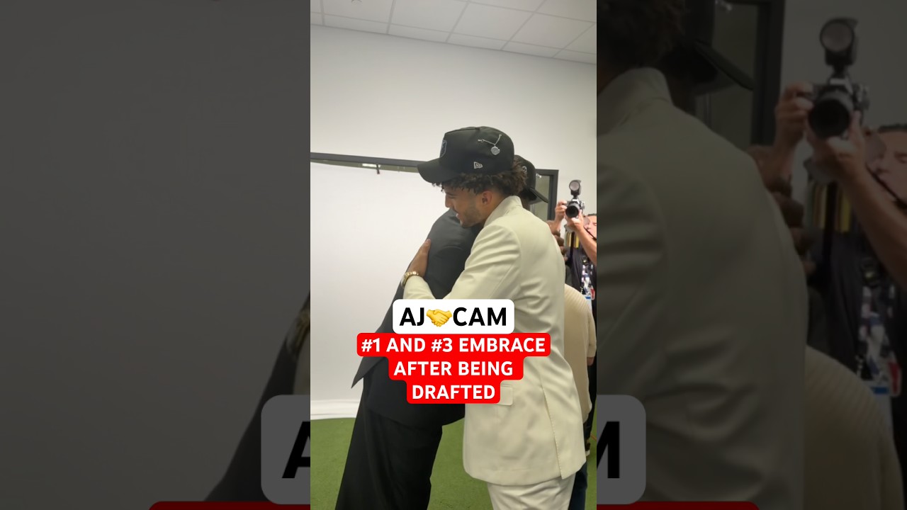 Amazing moment from AJ Dybantsa and Cam Boozer๐๐
