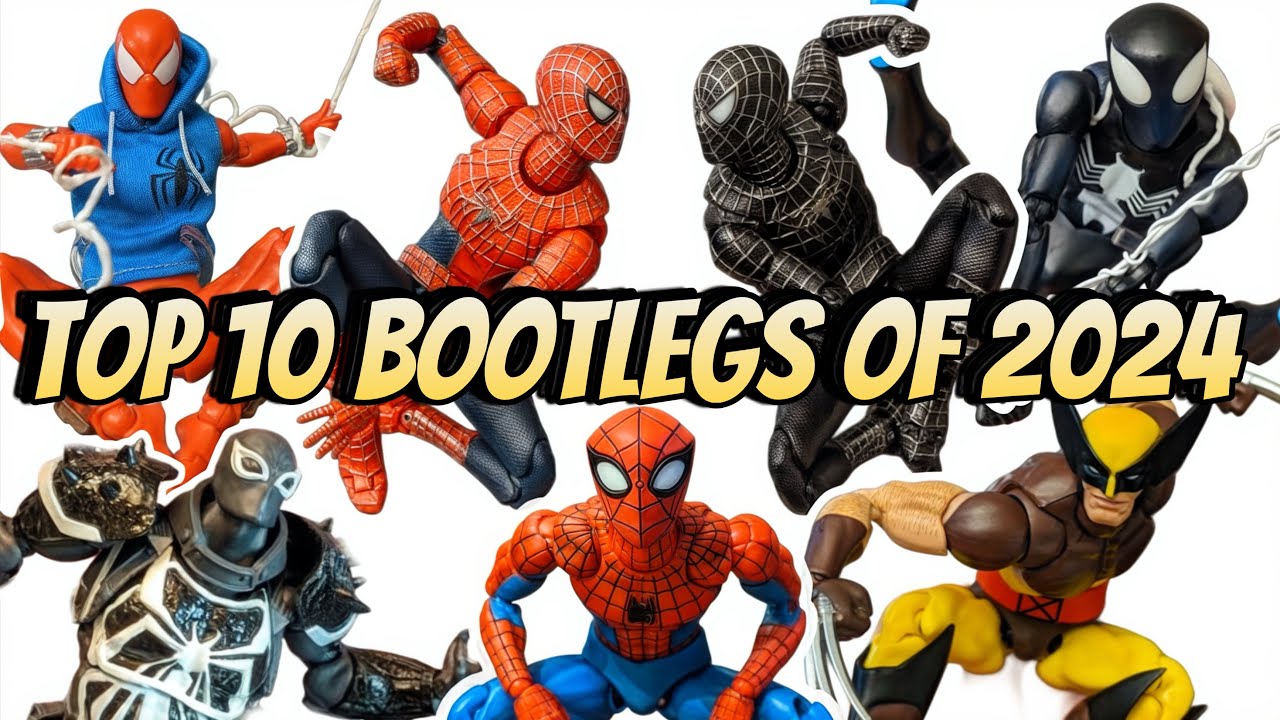 Top 10 Bootleg/Knockoff Figures of 2024 (6 inch Marvel/Spider-Man
