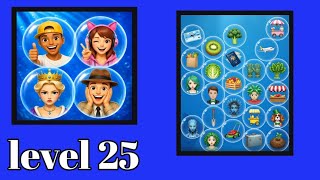 Bubble match-connect puzzle level 25 gameplay