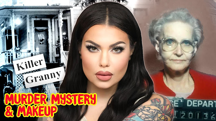 the killer granny NO ONE suspected | Mystery makeup