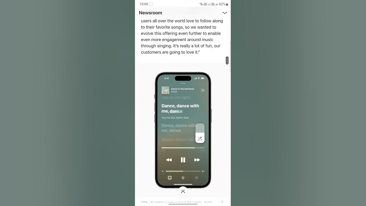 Apple introduces Apple Music Sing Apple Karaoke Apple Music Sing in