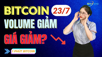 1 Phút Bitcoin 23/7: Volume giao dịch giảm, lực mua khá yếu!!