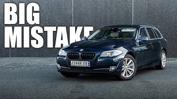 I GOT A BROKEN BMW F11 FOR 4000$